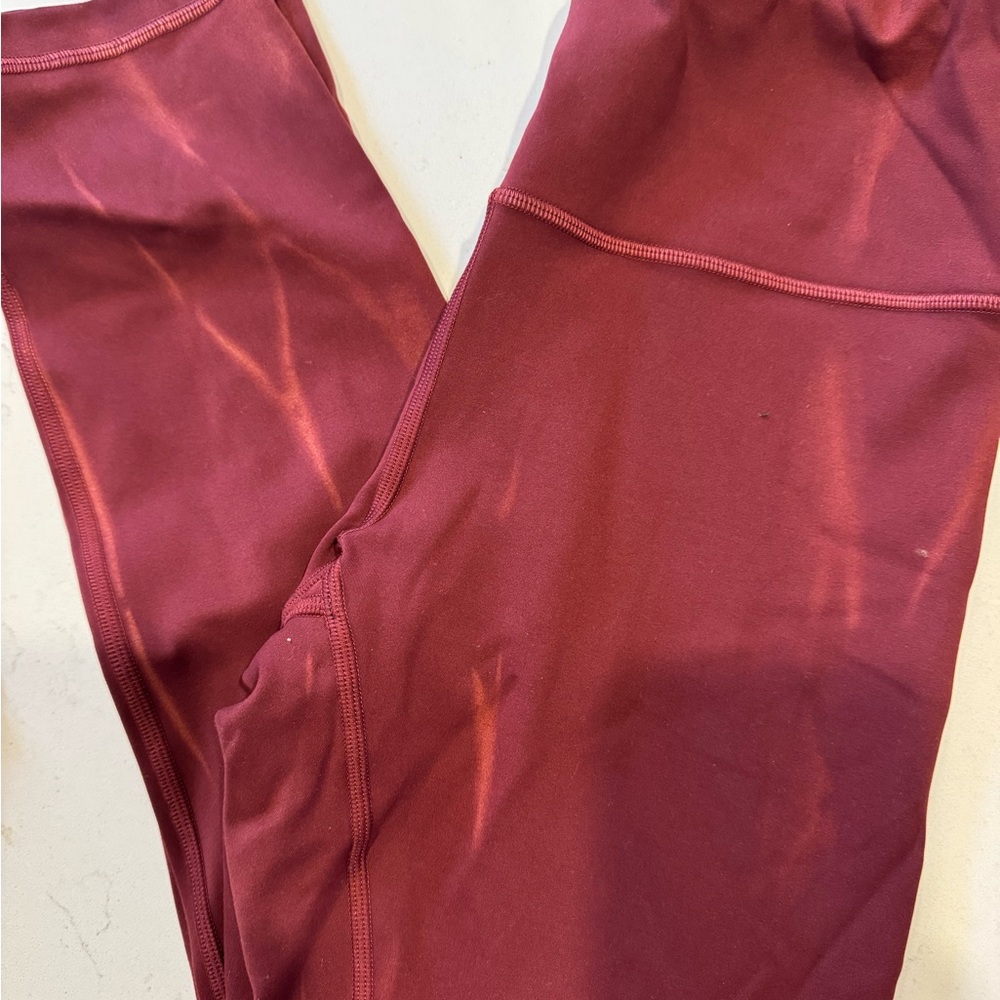 Maroon Leggings